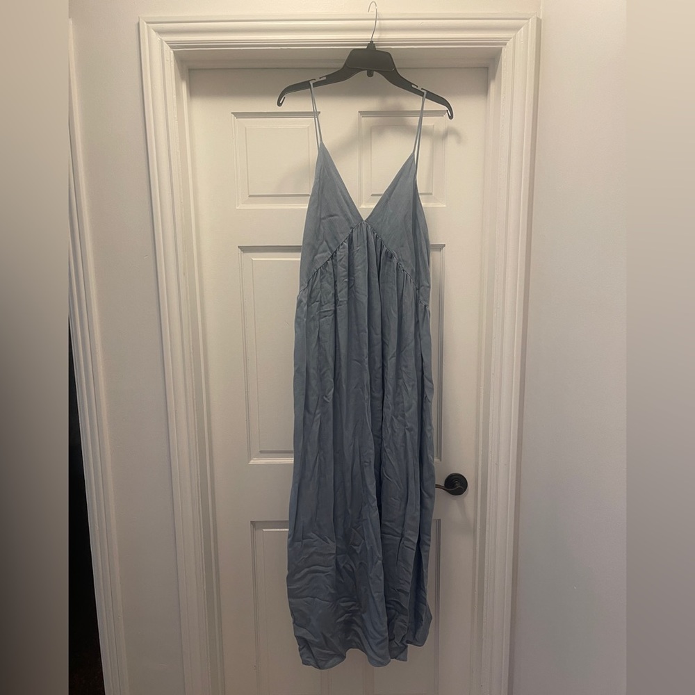 Final Touch Blue Maxi Dress